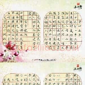 徐云刚(成人组)硬笔书法大赛 入围作品选登图片欣赏