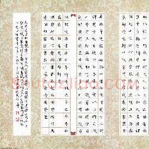 汪学君 硬笔楷书作品《归有光项脊轩志》图片欣赏