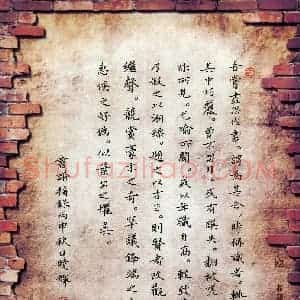 徐晓辉(成人组)硬笔书法大赛 入围作品选登图片欣赏
