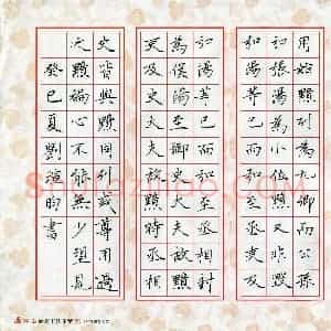 刘瑄昀(少儿组 13岁 银奖)硬笔书法大赛 获奖作品图片欣赏