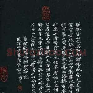 李顺自(成人组)硬笔书法大赛 入围作品选登图片欣赏