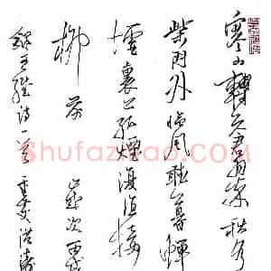张洪涛 硬笔行草作品《王维诗一首》图片欣赏