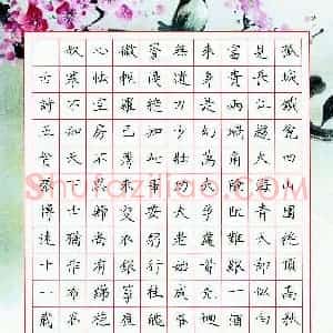 张博远(少儿组 11岁 金奖)硬笔书法大赛 获奖作品图片欣赏