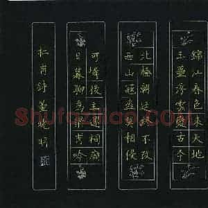 董晓明(成人组)硬笔书法大赛 入围作品选登图片欣赏