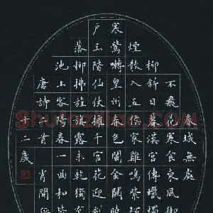 肖开梁(少儿组 12岁 金奖)硬笔书法大赛 获奖作品图片欣赏
