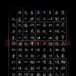 刘梓如(少儿组 12岁 金奖)硬笔书法大赛 获奖作品图片欣赏