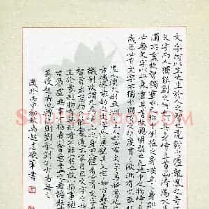 马超志(成人组)硬笔书法大赛 入围作品选登图片欣赏