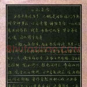张佳音(少儿组 14岁 金奖)硬笔书法大赛 获奖作品图片欣赏