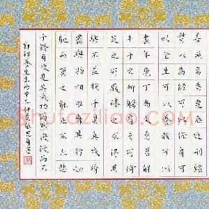张思勇(成人组)硬笔书法大赛 入围作品选登图片欣赏