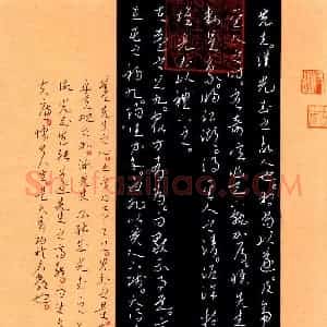 朱秀欣 硬笔草书作品《范仲淹严先生祠堂记》图片欣赏