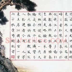 王树配(成人组)硬笔书法大赛 入围作品选登图片欣赏