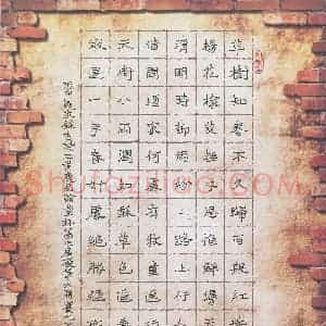 王大志(成人组)硬笔书法大赛 入围作品选登图片欣赏