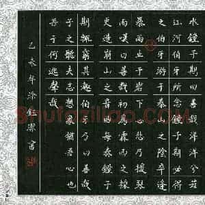 涂钰洁(少儿组 15岁)硬笔书法大赛 入围作品选登图片欣赏