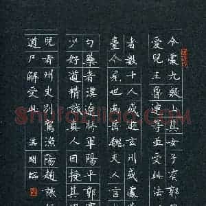 杨淇开(少儿组 9岁)硬笔书法大赛 入围作品选登图片欣赏