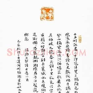 赵卫星(成人组 精品奖)硬笔书法大赛 获奖作品图片欣赏