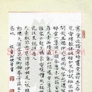 程童桐(少儿组 14岁)硬笔书法大赛 入围作品选登图片欣赏