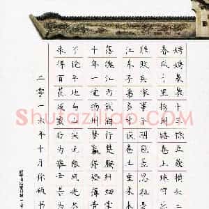徐硕(少儿组 9岁)硬笔书法大赛 入围作品选登图片欣赏