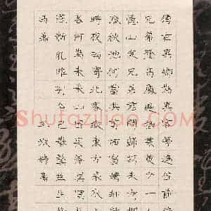 王淑婷(少儿组 12岁)硬笔书法大赛 入围作品选登图片欣赏