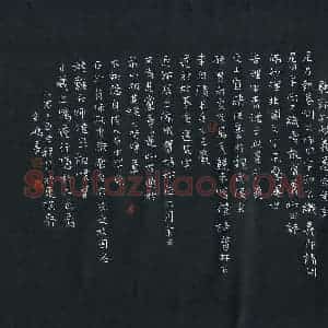 宁金鹏 硬笔楷书作品《师自黄梅得法》图片欣赏