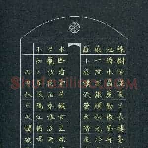 陈天润(少儿组 12岁)硬笔书法大赛 入围作品选登图片欣赏