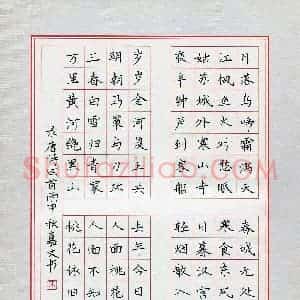 裴嘉文(少儿组 14岁)硬笔书法大赛 入围作品选登图片欣赏