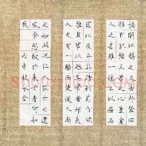 黄永金(少儿组 17岁)硬笔书法大赛 入围作品选登图片欣赏