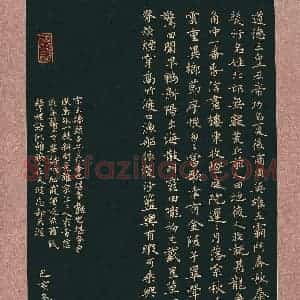 郑成(成人组)硬笔书法大赛 入围作品选登图片欣赏