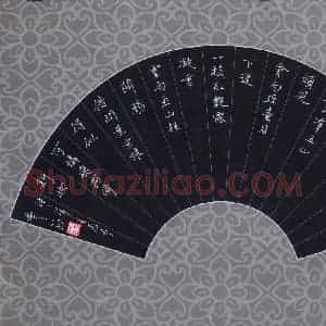 叶立山 硬笔行书作品《诗二首》图片欣赏
