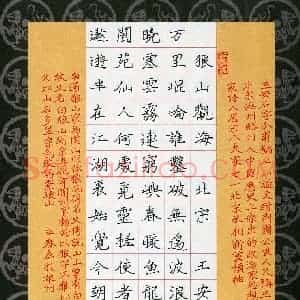 王春磊(成人组)硬笔书法大赛 入围作品选登图片欣赏