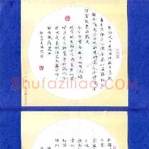 张丽娜 硬笔楷书作品《王安石词二首》图片欣赏