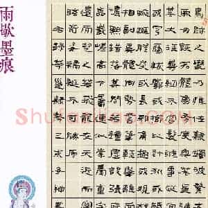 苗雨绅(成人组 铜奖)硬笔书法大赛 获奖作品图片欣赏