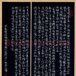 冯文涛 硬笔楷书作品《郑燮题画兰竹选抄》图片欣赏