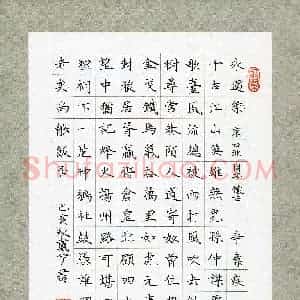 戴伊(少儿组 8岁 特等奖)硬笔书法大赛 获奖作品图片欣赏
