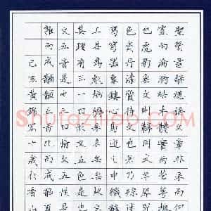黄锦宏(少儿组 10岁 特等奖)硬笔书法大赛 获奖作品图片欣赏