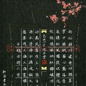 沈子萱(少儿组 11岁 特等奖)硬笔书法大赛 获奖作品图片欣赏