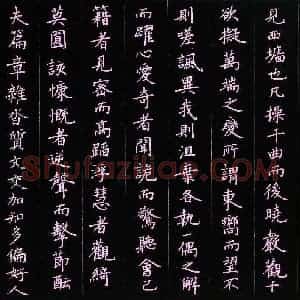 何永华 硬笔楷书作品《文心雕龙节录》图片欣赏