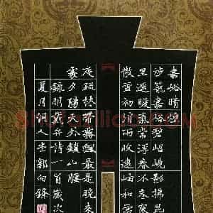 郭向锋 硬笔楷书作品《戴弁诗一首》图片欣赏
