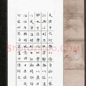 陈玥贝(少儿组 12岁 特等奖)硬笔书法大赛 获奖作品图片欣赏