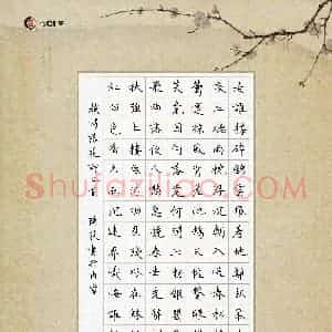 薛荻(少儿组 13岁 特等奖)硬笔书法大赛 获奖作品图片欣赏
