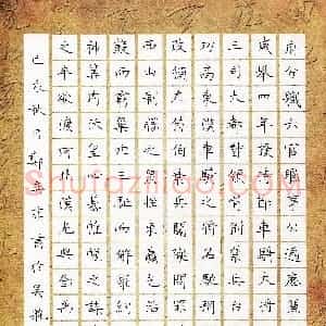 郑奕菲(少儿组 13岁 特等奖)硬笔书法大赛 获奖作品图片欣赏