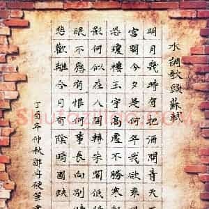 邹冉(成人组)硬笔书法大赛 入围作品选登图片欣赏