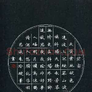 朱玲(成人组)硬笔书法大赛 入围作品选登图片欣赏