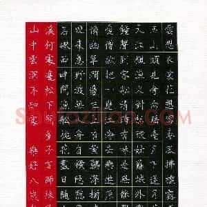 乐好(少儿组 8岁)硬笔书法大赛 入围作品选登图片欣赏