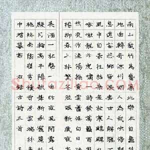 王昱蘅(少儿组 9岁)硬笔书法大赛 入围作品选登图片欣赏