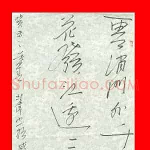 胡伟 硬笔行草作品《七言联》图片欣赏