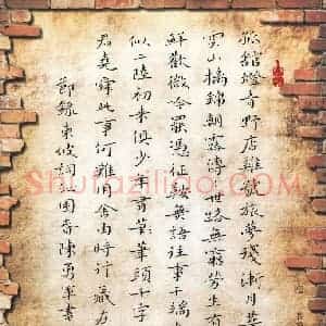 陈勇军 硬笔楷书作品《节录东坡词沁园春》图片欣赏