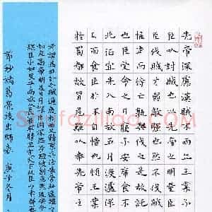 程元武(成人组 楷书 优秀奖)硬笔书法大赛 获奖作品图片欣赏