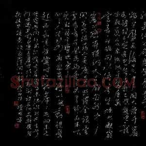萧望明 硬笔行草作品《李白诗》图片欣赏