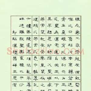 王思洁(少儿组 15岁 金奖)硬笔书法大赛 获奖作品图片欣赏