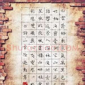 徐选勋(成人组 优秀奖)硬笔书法大赛 获奖作品图片欣赏